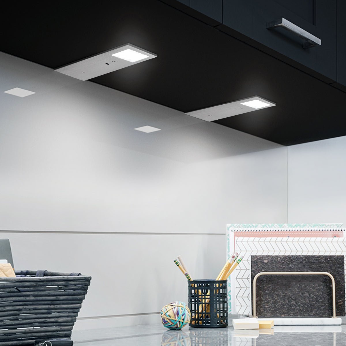 LED Under Cabinet Light 4 PCs 20W 6500K Dimmable with Handwave IR Sensor - Energy Light Bulbs - Free delivery on all orders