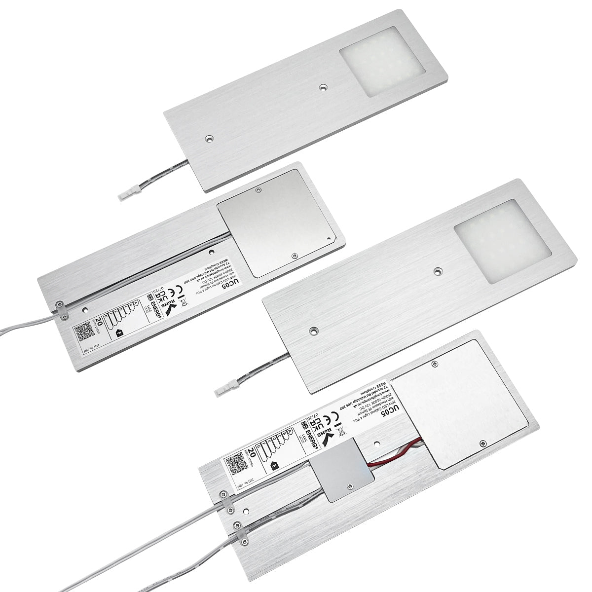 LED Under Cabinet Light 4 PCs 20W 6500K Dimmable with Handwave IR Sensor - Energy Light Bulbs - Free delivery on all orders