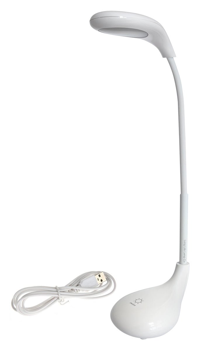LED USB Rechargeable Portable Flexible 3 in 1 Table Desk Lamp Cool & Warm White - Energy Light Bulbs - Free delivery on all orders