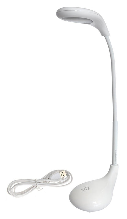 LED USB Rechargeable Portable Flexible 3 in 1 Table Desk Lamp Cool & Warm White - Energy Light Bulbs - Free delivery on all orders