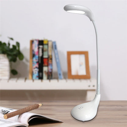 LED USB Rechargeable Portable Flexible 3 in 1 Table Desk Lamp Cool & Warm White - Energy Light Bulbs - Free delivery on all orders