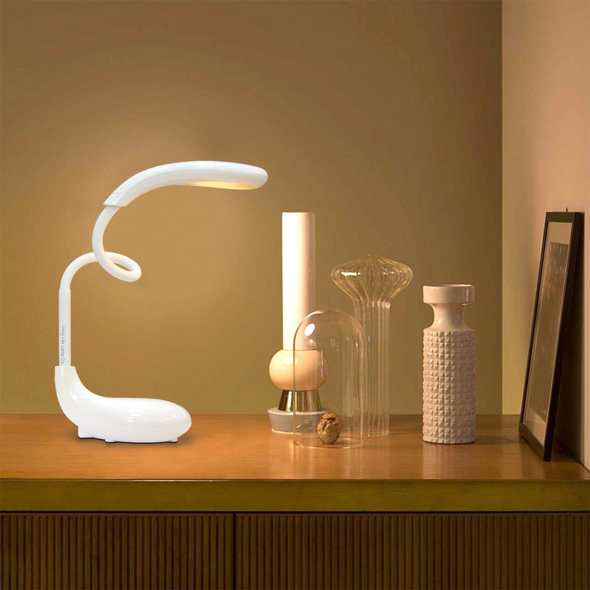 LED USB Rechargeable Portable Flexible 3 in 1 Table Desk Lamp Cool & Warm White - Energy Light Bulbs - Free delivery on all orders