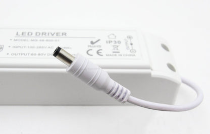 Male Connector LED Driver Replacement Power Supply Unit for LED Panel 48W - Energy Light Bulbs - Free delivery on all orders