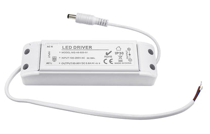 Male Connector LED Driver Replacement Power Supply Unit for LED Panel 48W - Energy Light Bulbs - Free delivery on all orders