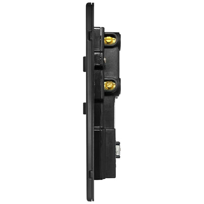 Matt Black 45A Cooker Switch 13A Socket Neon