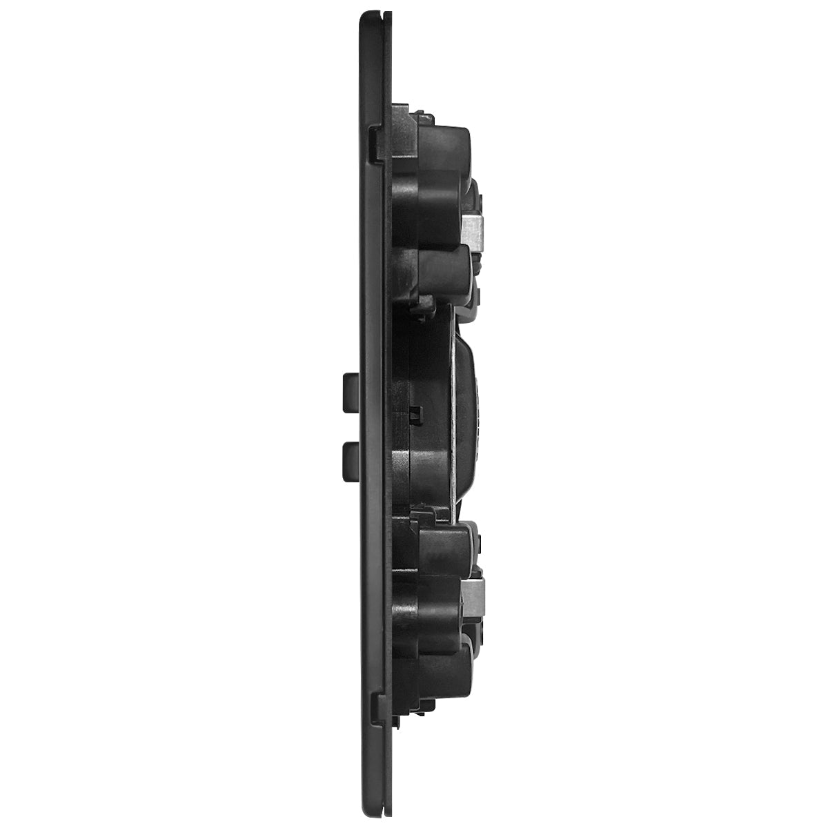 Matt Black Double Wall Socket Switched 2 Gang 13A Double Pole BL410 - Energy Light Bulbs - Free delivery on all orders