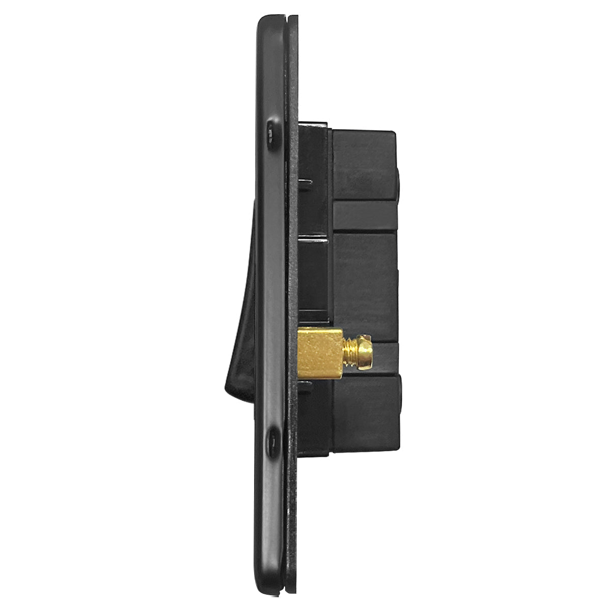 Matt Black Intermediate Light Switch 1 Gang 10A BL313 - Energy Light Bulbs - Free delivery on all orders