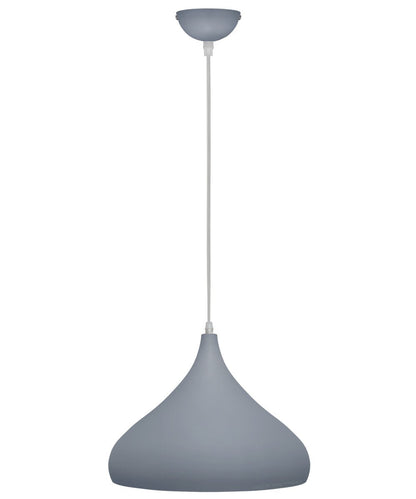 Metal Grey White Ceiling Light Shade Modern Contemporary - Energy Light Bulbs - Free delivery on all orders