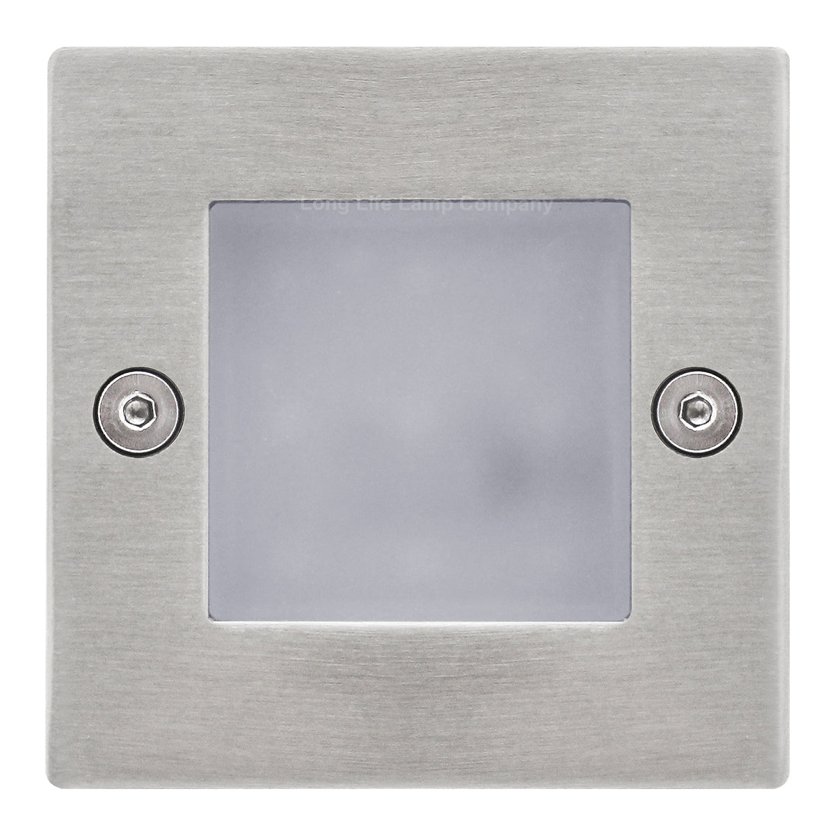 Mini LED Blue Brick Light Outdoor Step Wall Light 70mm Square IP54 - Energy Light Bulbs - Free delivery on all orders