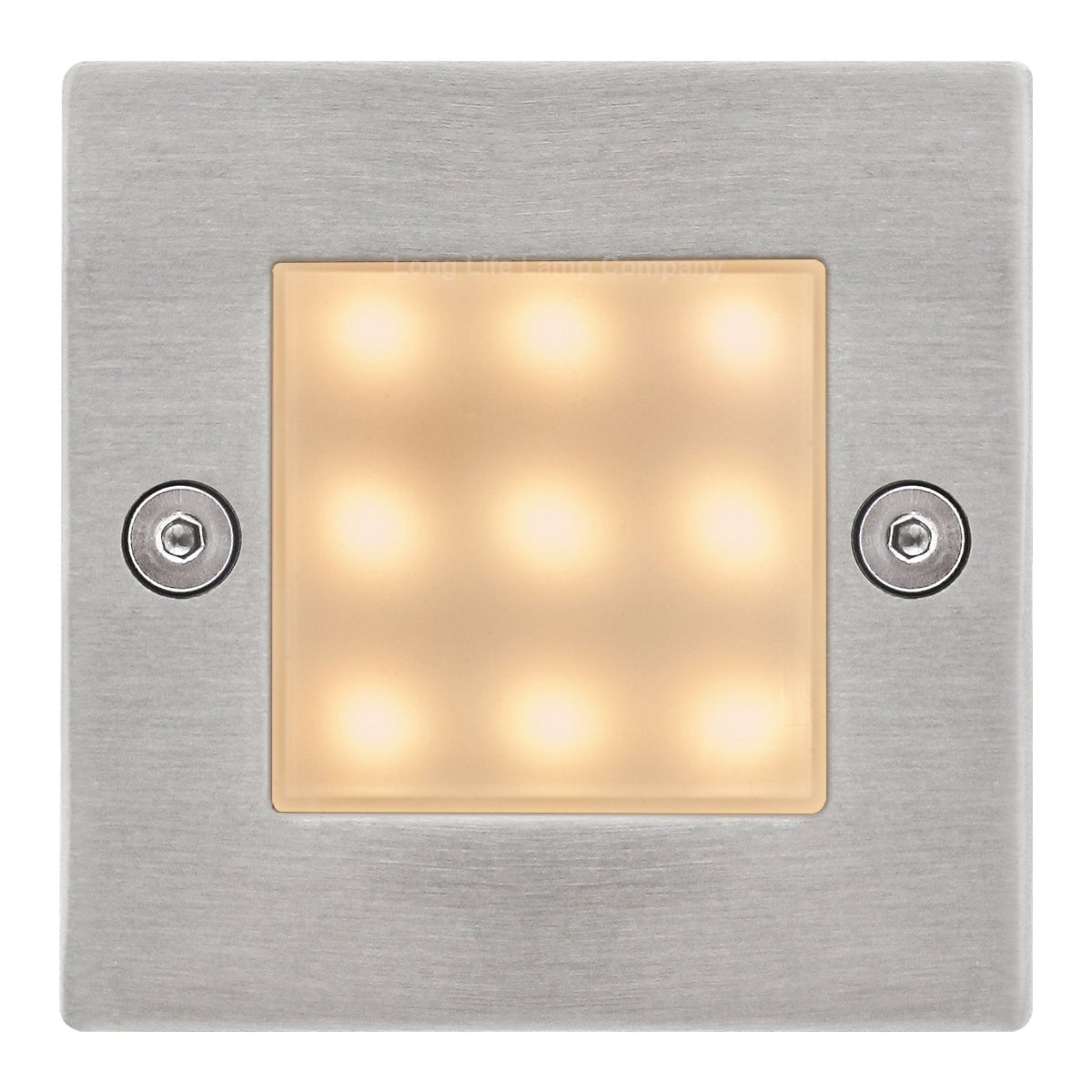 Mini LED Brick Light Outdoor Step Wall Light Square IP54 Warm White - Energy Light Bulbs - Free delivery on all orders