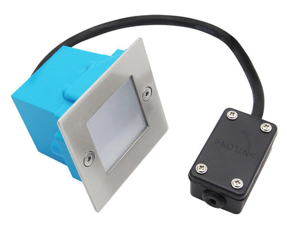 Mini LED Brick Light Outdoor Step Wall Light Square IP54 Warm White - Energy Light Bulbs - Free delivery on all orders