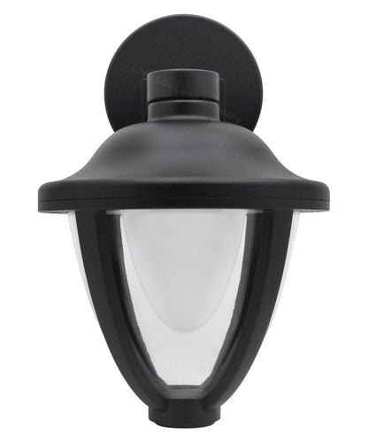 Modern 12W Black LED Outdoor Wall Light Cool White Garden Light - Energy Light Bulbs - Free delivery on all orders