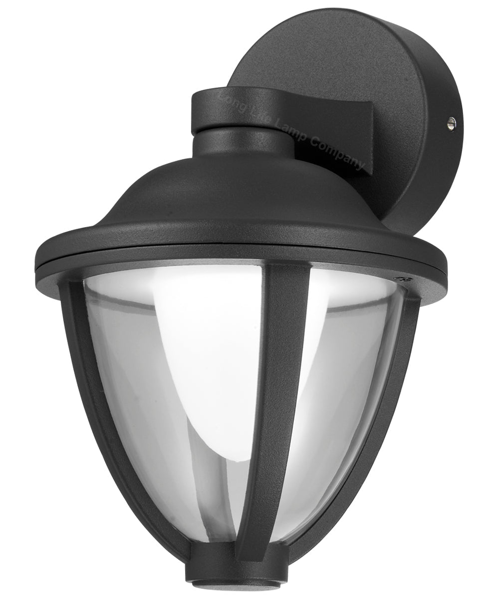 Modern 12W Black LED Outdoor Wall Light Cool White Garden Light - Energy Light Bulbs - Free delivery on all orders