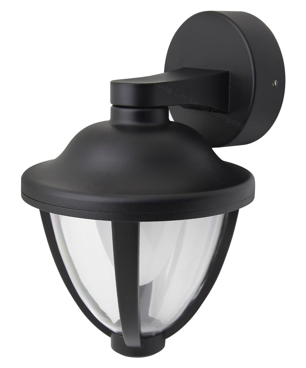 Modern 12W Black LED Outdoor Wall Light Cool White Garden Light - Energy Light Bulbs - Free delivery on all orders