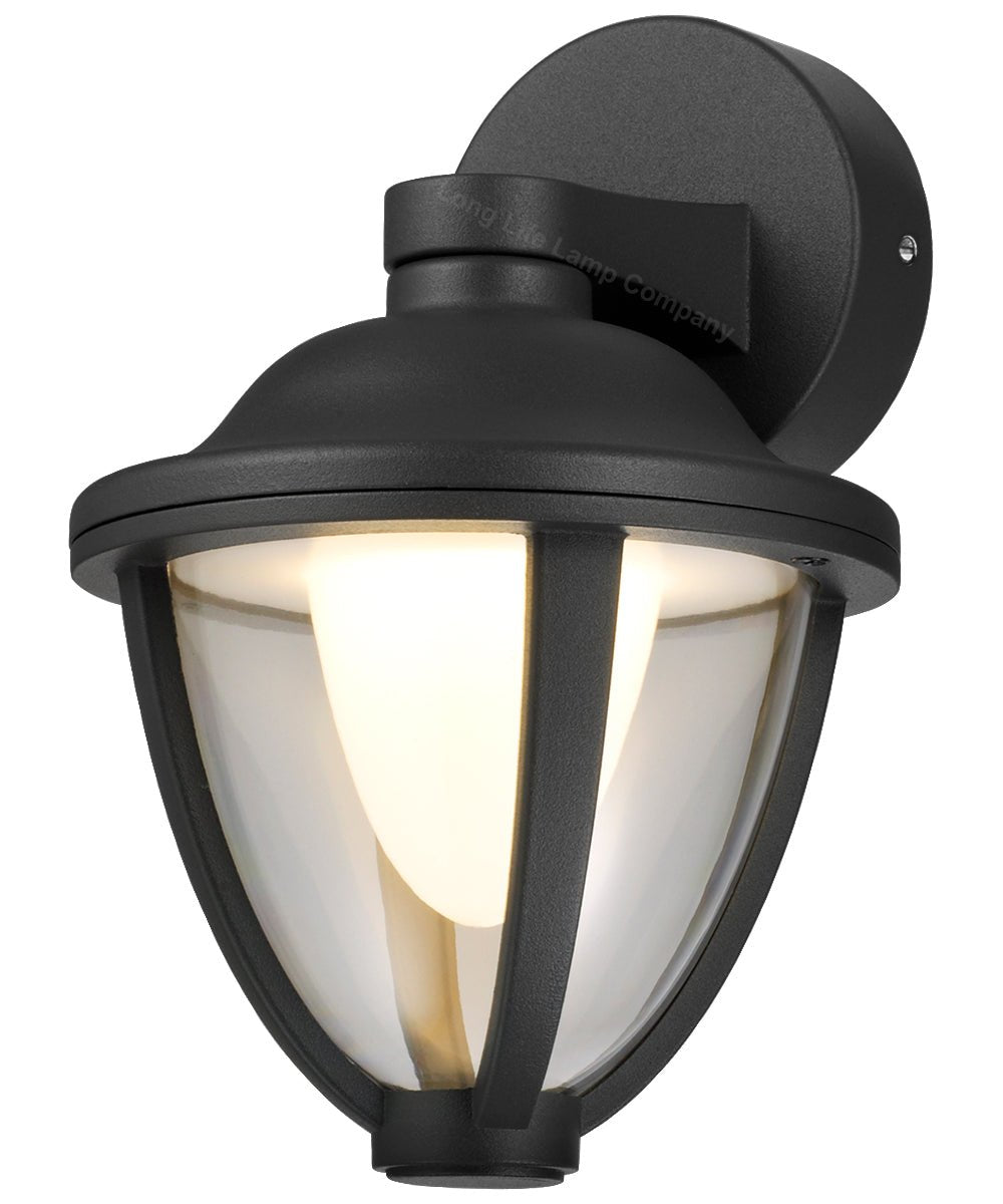 Modern 12W Black LED Outdoor Wall Light Warm White Garden Light - Energy Light Bulbs - Free delivery on all orders