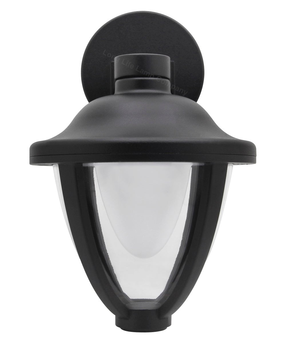 Modern 12W Black LED Outdoor Wall Light Warm White Garden Light - Energy Light Bulbs - Free delivery on all orders