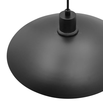 Modern Ceiling Pendant Light Black Frosted Glass - Energy Light Bulbs - Free delivery on all orders
