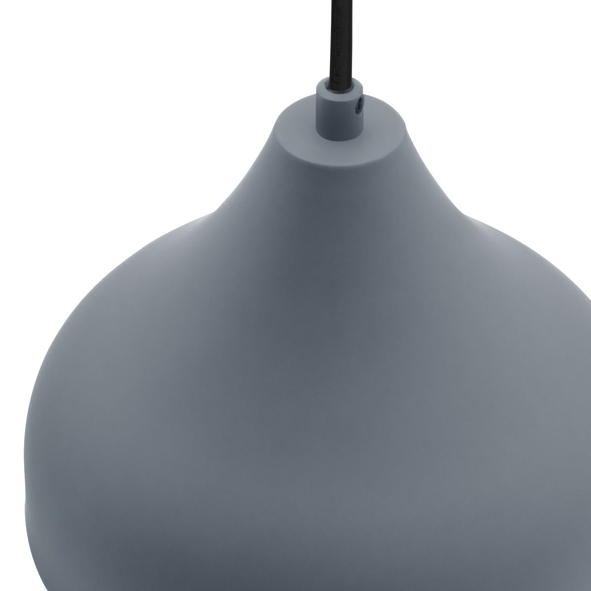 Modern Ceiling Pendant Light Dome Grey Mini Lamp Shade - Energy Light Bulbs - Free delivery on all orders
