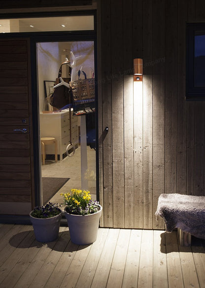 Modern Copper Outdoor Wall Light PIR Movement Sensor Detector IP65 - Energy Light Bulbs - Free delivery on all orders