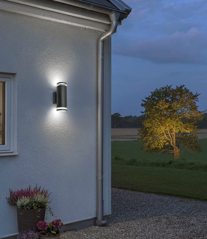 Modern Exterior Outdoor Up Down Wall Light - Energy Light Bulbs - Free delivery on all orders