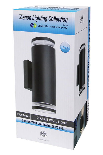 Modern Exterior Outdoor Up Down Wall Light - Energy Light Bulbs - Free delivery on all orders