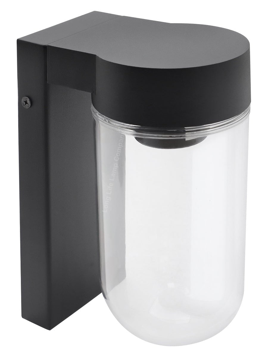 Modern Garden Outdoor Black Wall Light Lantern ZLC367B - Energy Light Bulbs - Free delivery on all orders