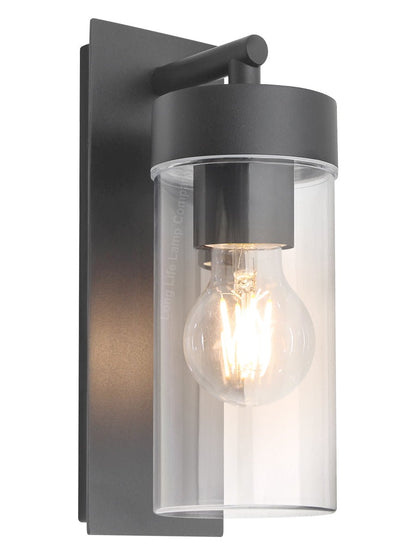 Modern Garden Outdoor Wall Light Lantern with 4W LED - Energy Light Bulbs - Free delivery on all orders