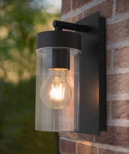 Modern Garden Outdoor Wall Light Lantern with 4W LED - Energy Light Bulbs - Free delivery on all orders