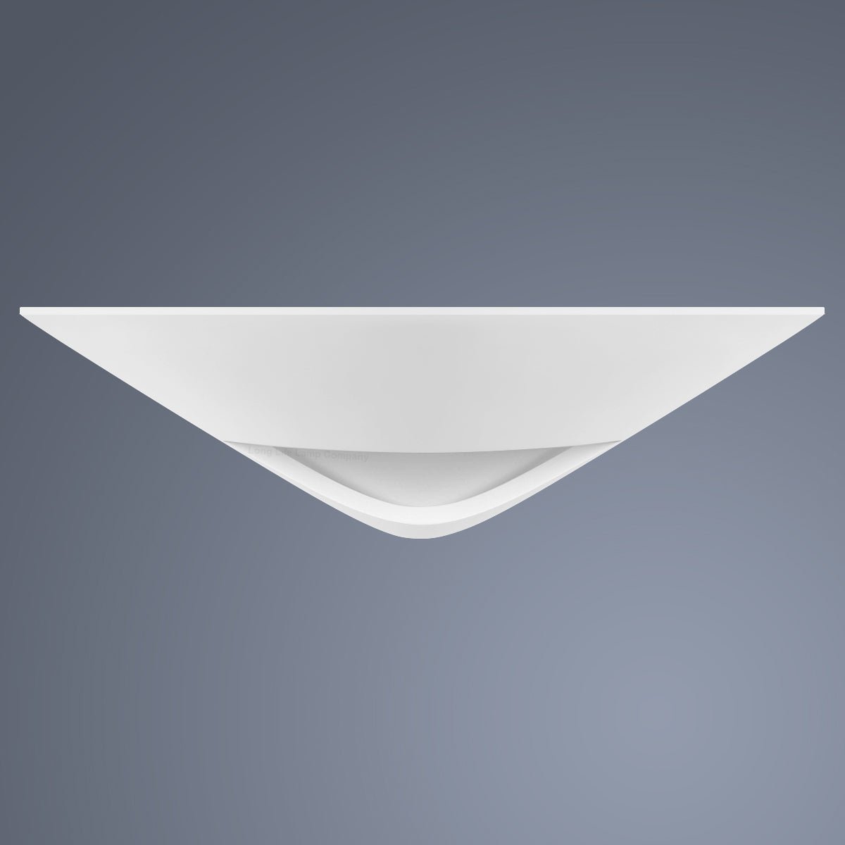Modern Half Round Moon White Ceramic Contemporary Indoor Wall Light Lamp - Energy Light Bulbs - Free delivery on all orders