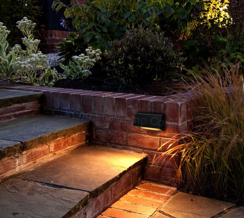Modern LED Wall Light Down or Up Path Brick Surface Mount Light Matt Black in Warm White - Energy Light Bulbs - Free delivery on all orders
