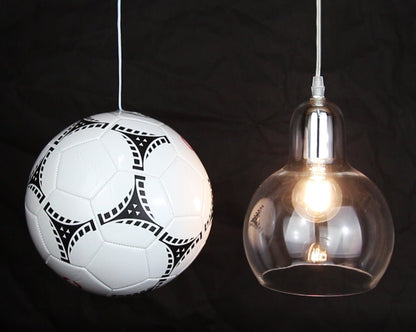 Modern Mini Globe Clear Glass Pendant Light M0185 - Energy Light Bulbs - Free delivery on all orders