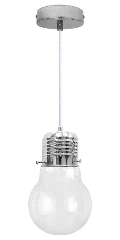 Modern New Bulb Shape Glass Ceiling Pendant Light Fitting - Energy Light Bulbs - Free delivery on all orders
