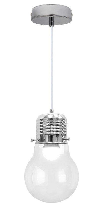 Modern New Bulb Shape Glass Ceiling Pendant Light Fitting - Energy Light Bulbs - Free delivery on all orders