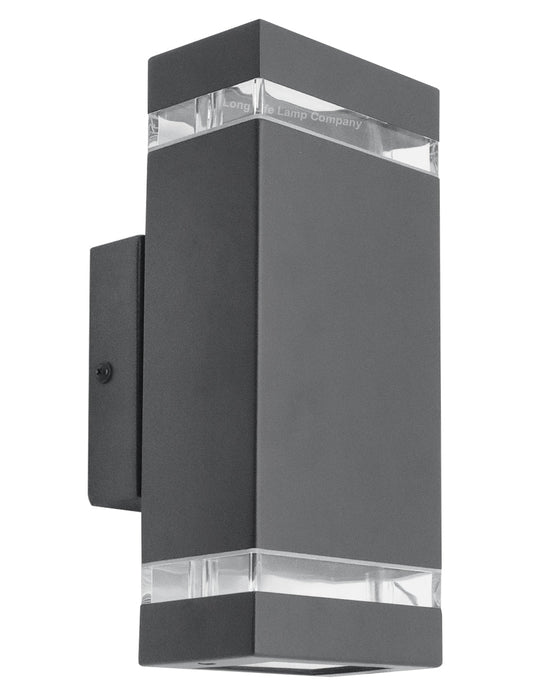 Rectangular Up Light LED Up & Down Wall Lights | Double Beam Wall Lighting
