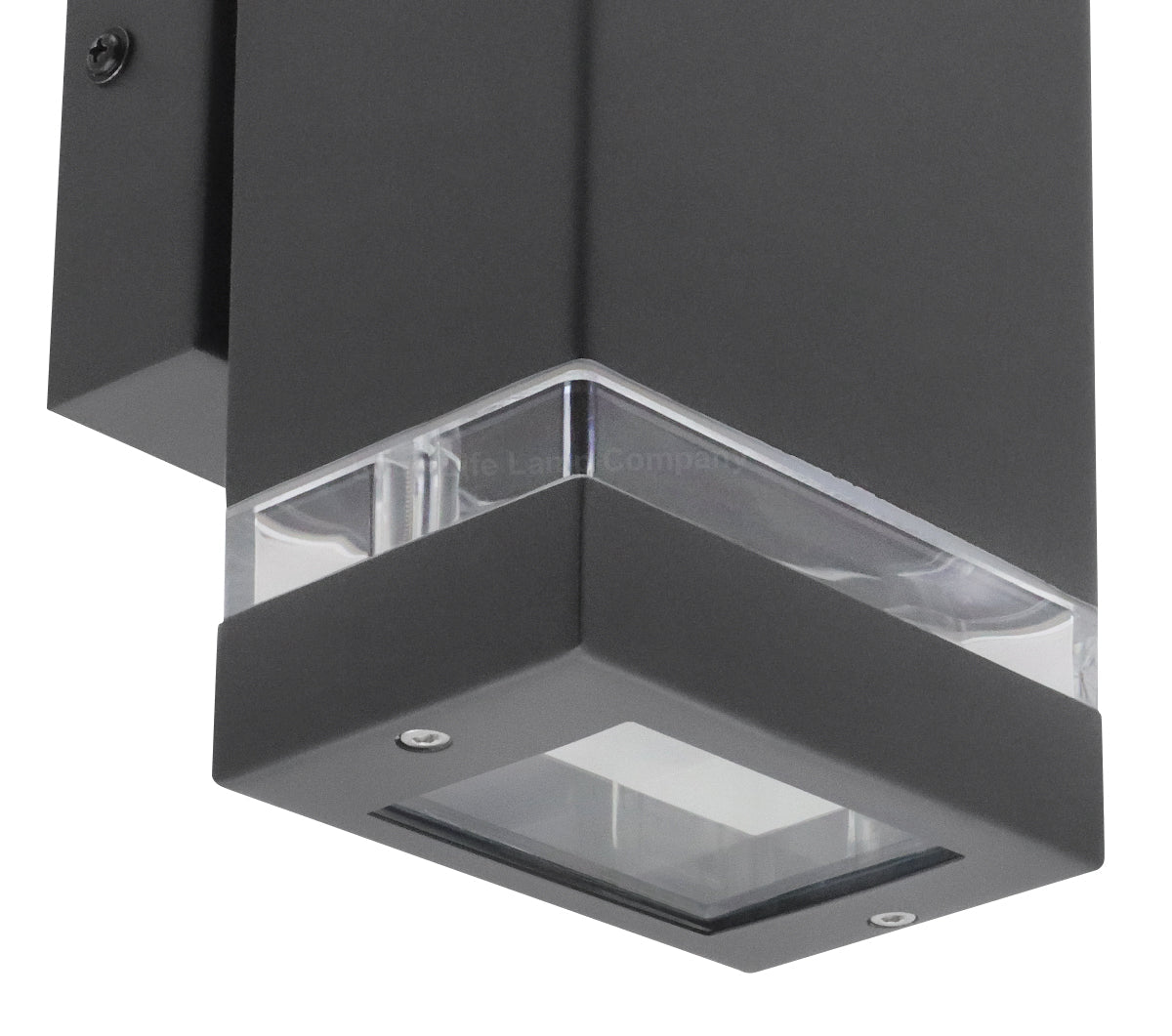 Modern Outdoor Rectangular Up Down Wall Light - Energy Light Bulbs - Free delivery on all orders