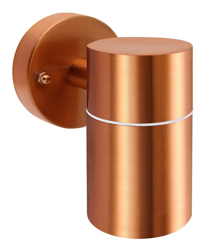 Modern Outdoor Wall Light Copper Finish IP65 - Energy Light Bulbs - Free delivery on all orders