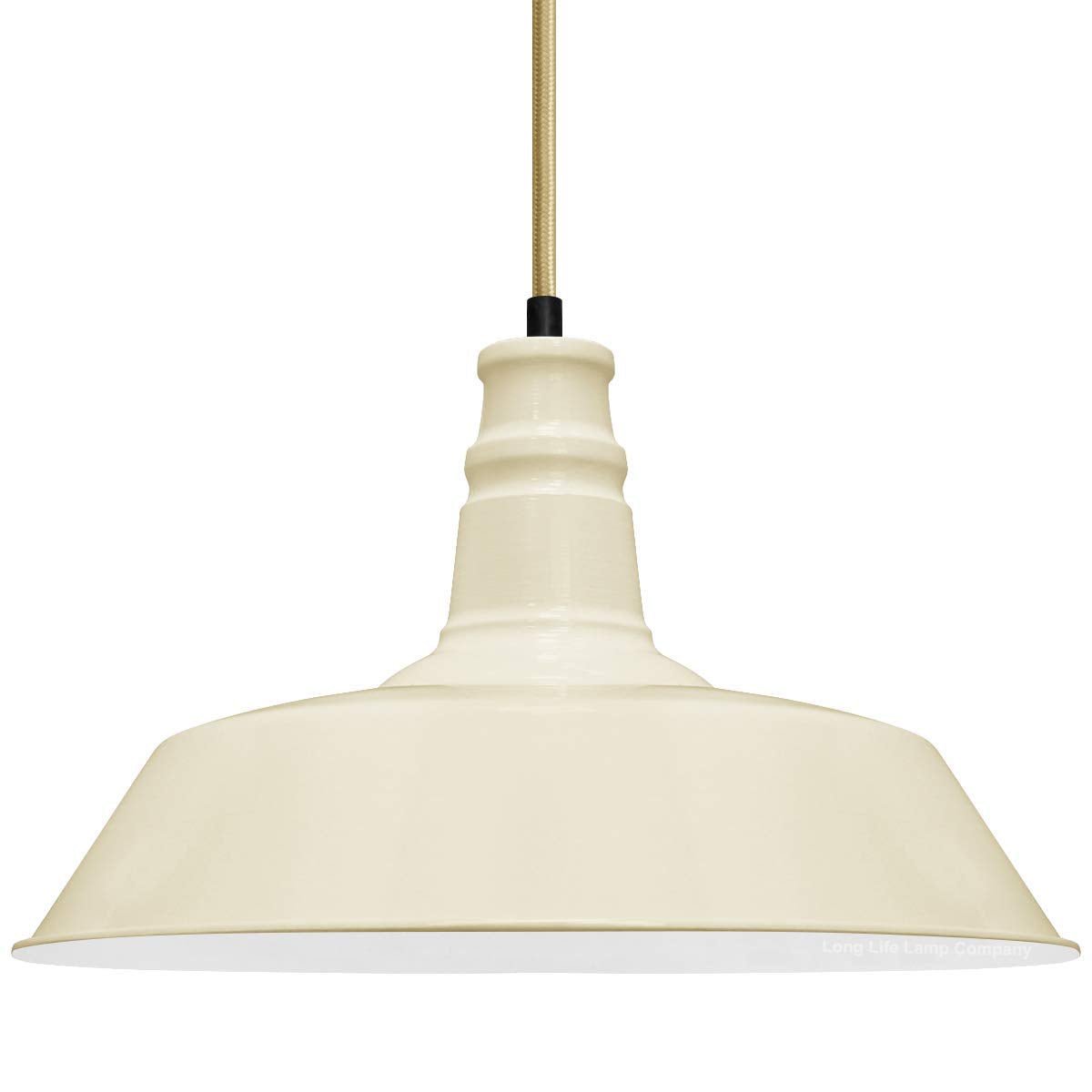 Modern Pendant Ceiling Light Shade Cream Colour - Energy Light Bulbs - Free delivery on all orders