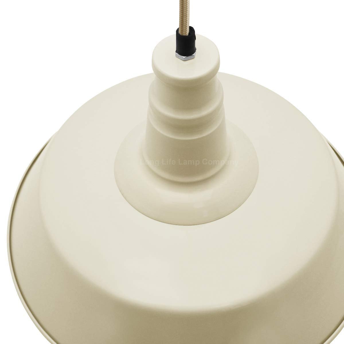 Modern Pendant Ceiling Light Shade Cream Colour - Energy Light Bulbs - Free delivery on all orders