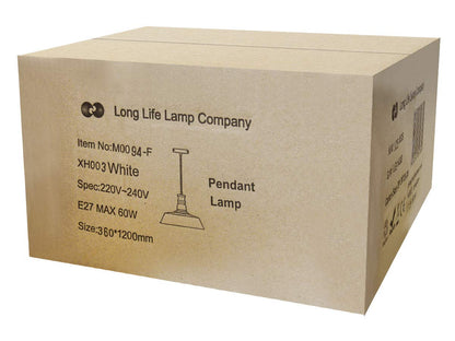 Modern Pendant Ceiling Light Shade Cream Colour - Energy Light Bulbs - Free delivery on all orders