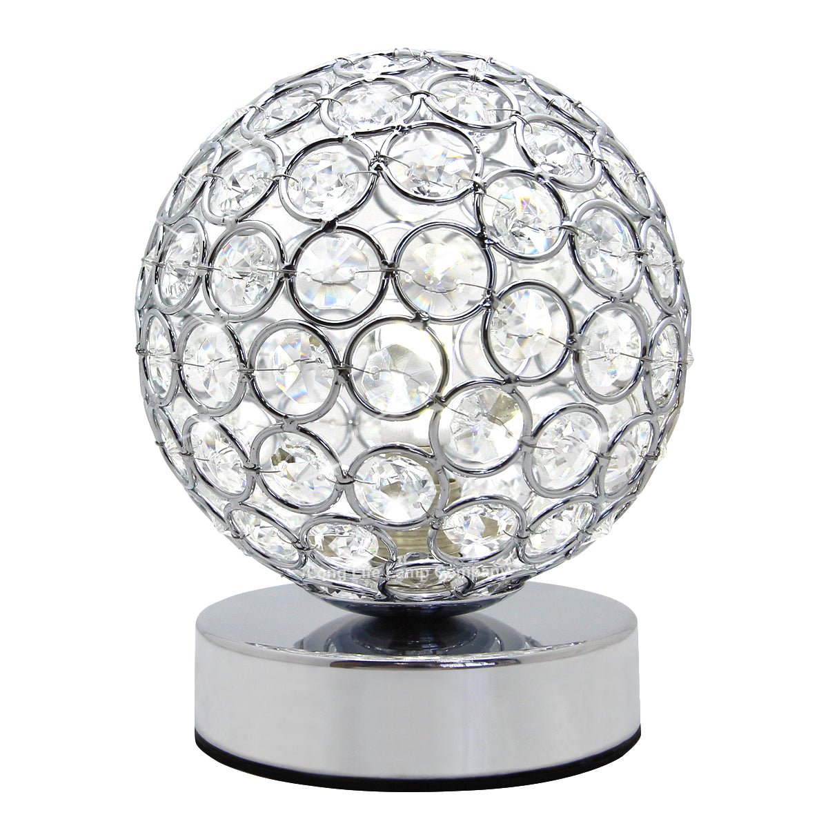 Modern Retro Crystal Ball Table Lamp with G9 LED WW/CW/Red/Blue - Energy Light Bulbs - Free delivery on all orders