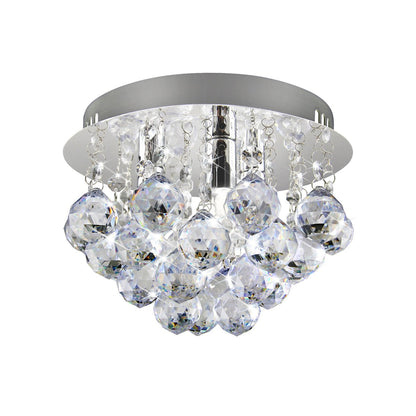 Modern Small Round Chandelier Reflective Base - Energy Light Bulbs - Free delivery on all orders