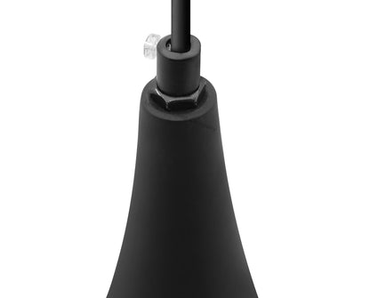 Modern Teardrop Pendant Ceiling Light Black Shade Contemporary Hanging Lamp - Energy Light Bulbs - Free delivery on all orders