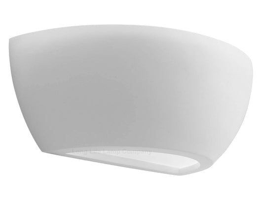 Modern Unique Style White Ceramic Indoor Contemporary Wall Light Lamp - Energy Light Bulbs - Free delivery on all orders