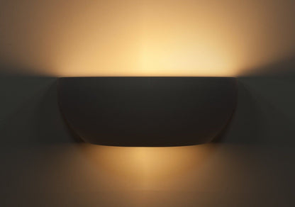 Modern Unique Style White Ceramic Indoor Contemporary Wall Light Lamp - Energy Light Bulbs - Free delivery on all orders