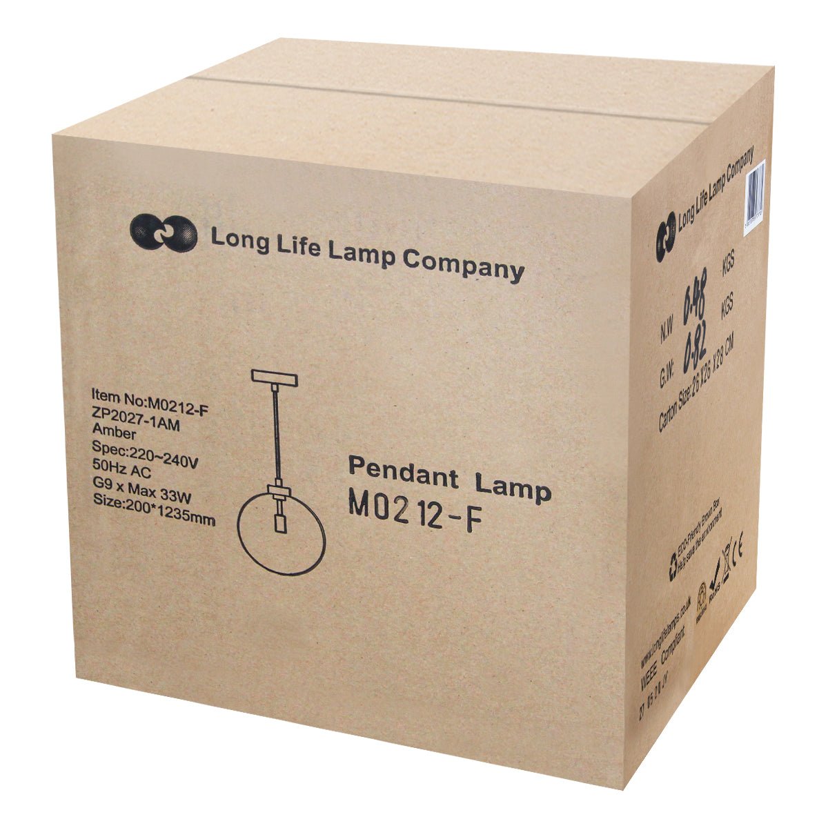 Modern Vintage Ceiling Smoked Gold Globe Pendant Light - Energy Light Bulbs - Free delivery on all orders