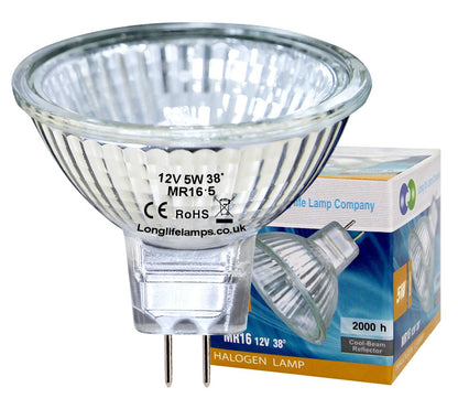 MR16 Halogen 5w Light Bulb 12V - Energy Light Bulbs - Free delivery on all orders
