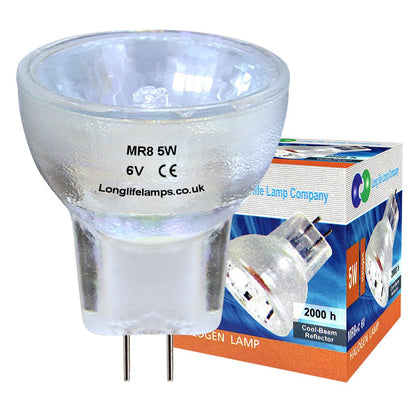 MR8 Halogen Bulb 5w 6v - Energy Light Bulbs - Free delivery on all orders