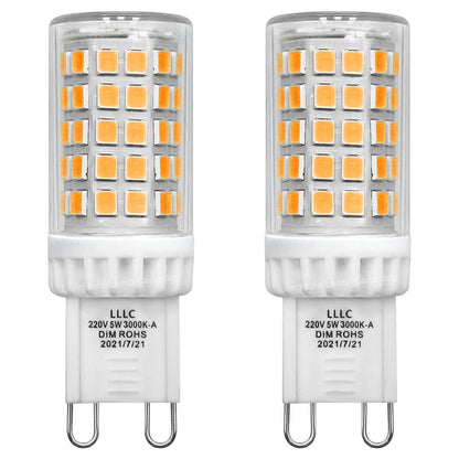 Multipack 5W G9 LED Bulbs Dimmable Warm White - Energy Light Bulbs - Free delivery on all orders