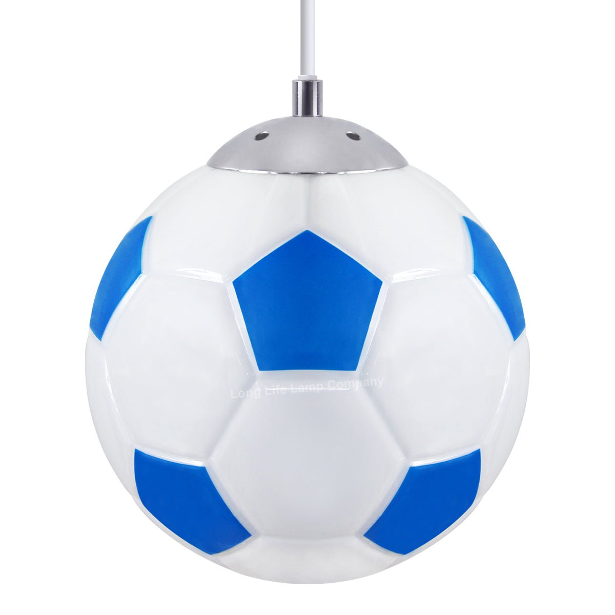 Novelty Football Ceiling Pendant Light Shade E27 Bulb Fitting - Energy Light Bulbs - Free delivery on all orders