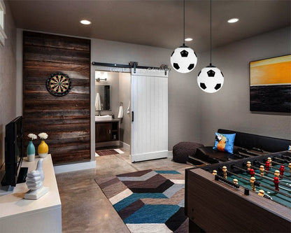 Novelty Football Ceiling Pendant Light Shade E27 Bulb Fitting - Energy Light Bulbs - Free delivery on all orders